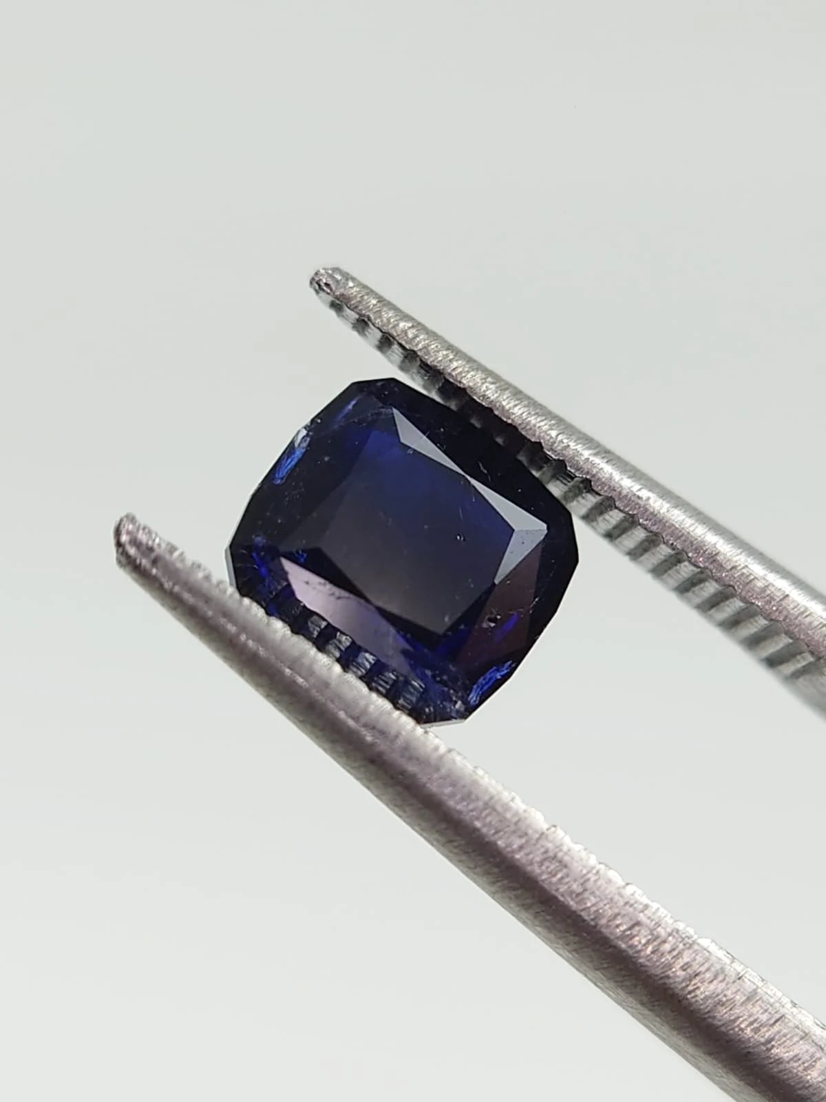 1.4ct Natural Blue Sapphire in Fancy Cut Loose Gemstone from Nigeria — view 4